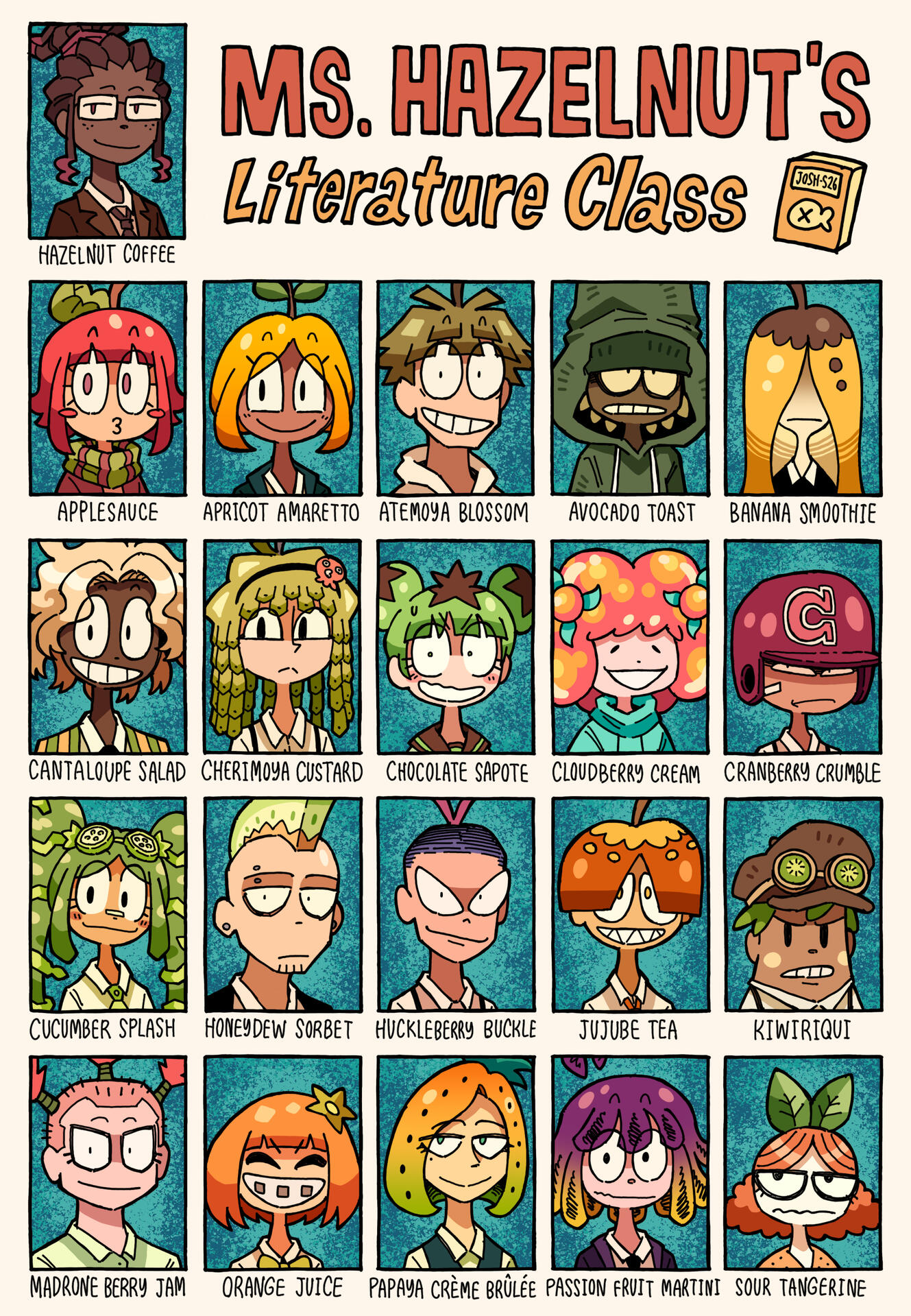 The students of Ms. Hazelnut's classroom