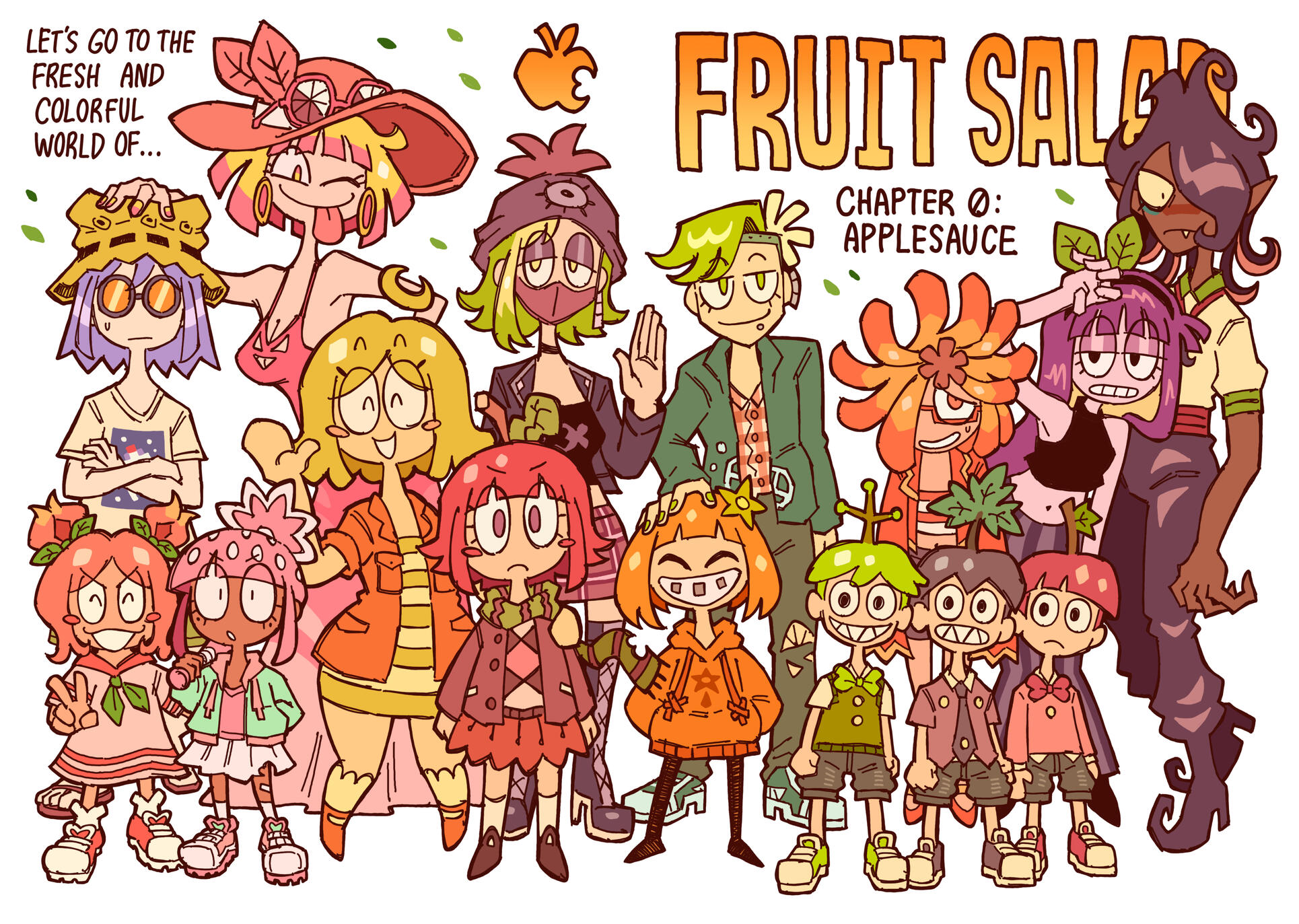 FRUIT SALAD Pilot Comic Chapter Cover