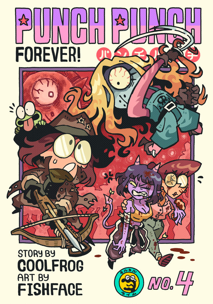 Manga mockup covers for Speedoru's "Punch Punch Forever!" Manga mockup covers for Speedoru's "Punch Punch Forever!"